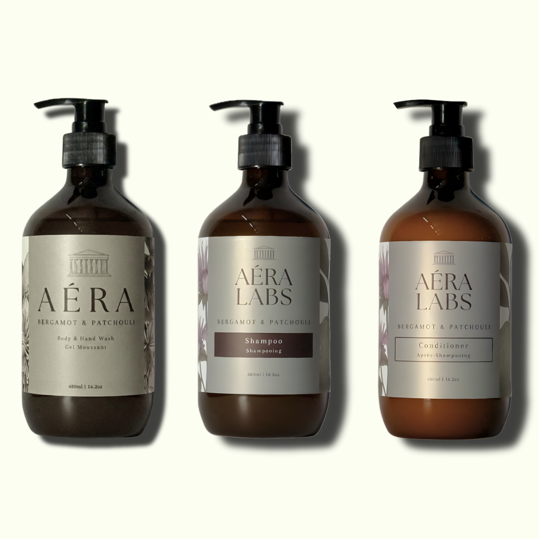 The Shower Essentials [Set of 3] | Bergamot & Patchouli