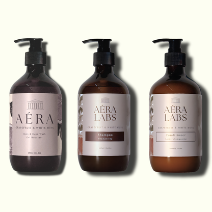 The Shower Essentials [Set of 3] | Grapefruit & White Musk