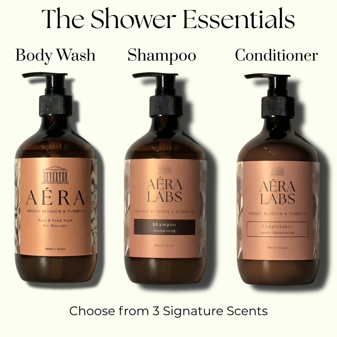 The Shower Essentials [Set of 3] | Bergamot & Patchouli